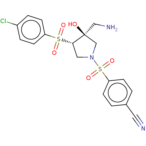 Chemical structure of BindingDB Monomer ID 539988