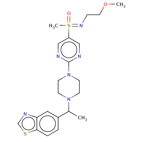 Chemical structure of BindingDB Monomer ID 540026