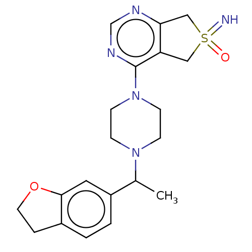 Chemical structure of BindingDB Monomer ID 540056