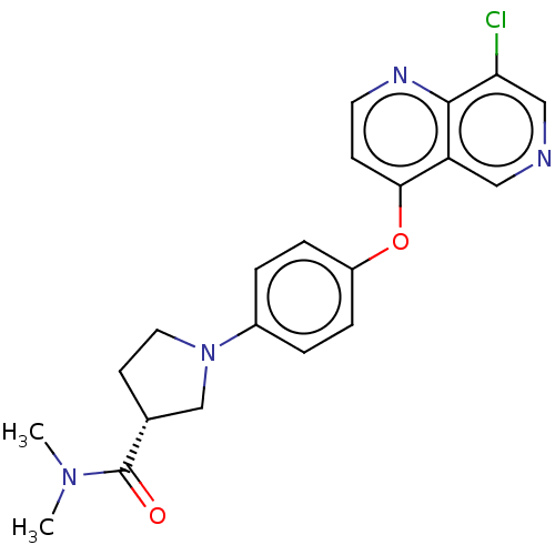 Chemical structure of BindingDB Monomer ID 540071