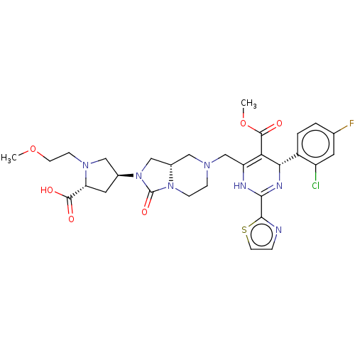 Chemical structure of BindingDB Monomer ID 540686