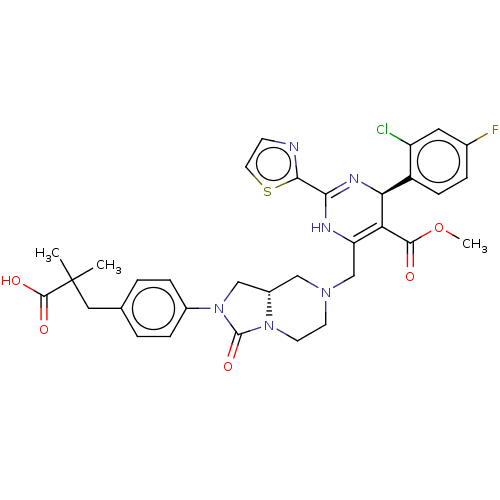 Chemical structure of BindingDB Monomer ID 540693