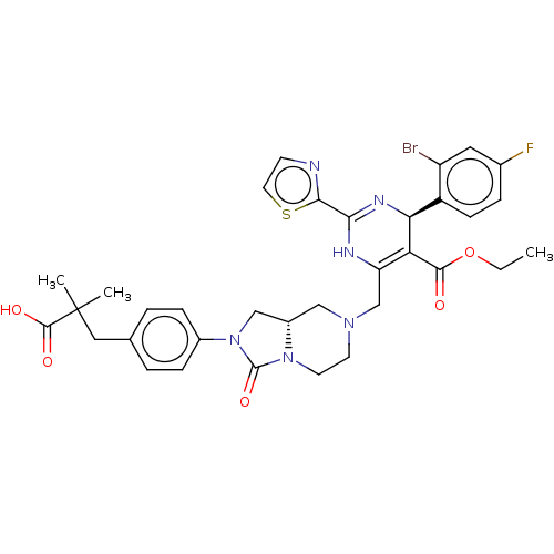 Chemical structure of BindingDB Monomer ID 540704
