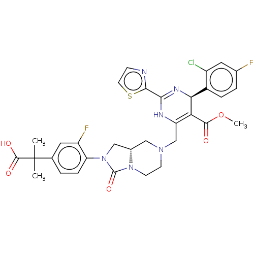 Chemical structure of BindingDB Monomer ID 540709