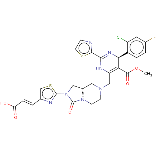 Chemical structure of BindingDB Monomer ID 540724