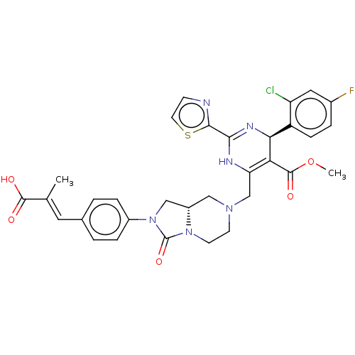 Chemical structure of BindingDB Monomer ID 540725