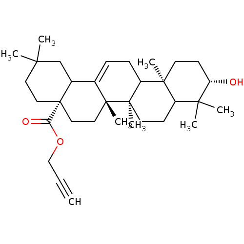 Chemical structure of BindingDB Monomer ID 540813