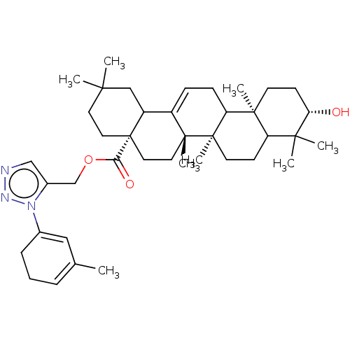 Chemical structure of BindingDB Monomer ID 540819