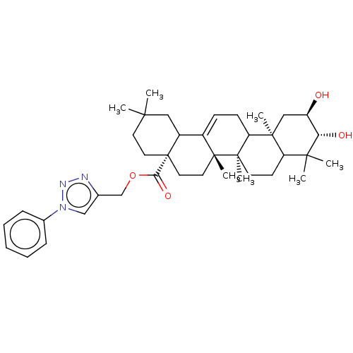 Chemical structure of BindingDB Monomer ID 540822