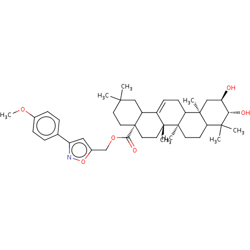 Chemical structure of BindingDB Monomer ID 540828