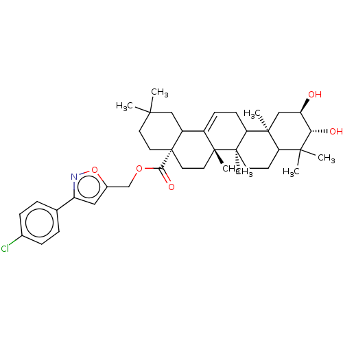 Chemical structure of BindingDB Monomer ID 540829