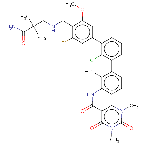 Chemical structure of BindingDB Monomer ID 540864