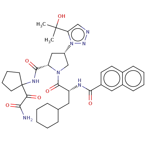 Chemical structure of BindingDB Monomer ID 541355