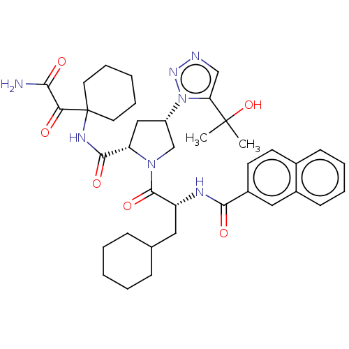 Chemical structure of BindingDB Monomer ID 541356