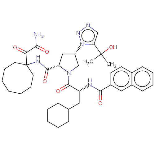 Chemical structure of BindingDB Monomer ID 541358