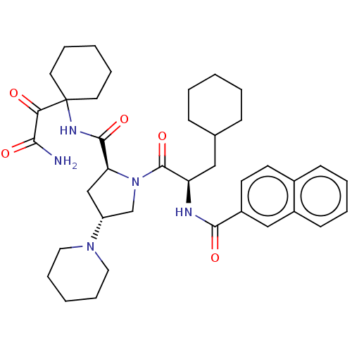 Chemical structure of BindingDB Monomer ID 541360