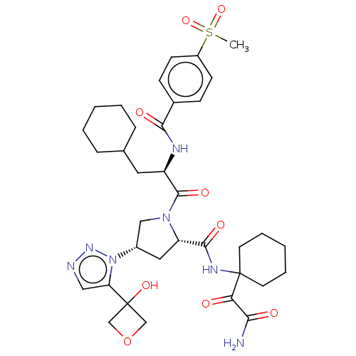 Chemical structure of BindingDB Monomer ID 541367