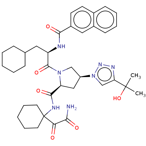 Chemical structure of BindingDB Monomer ID 541369