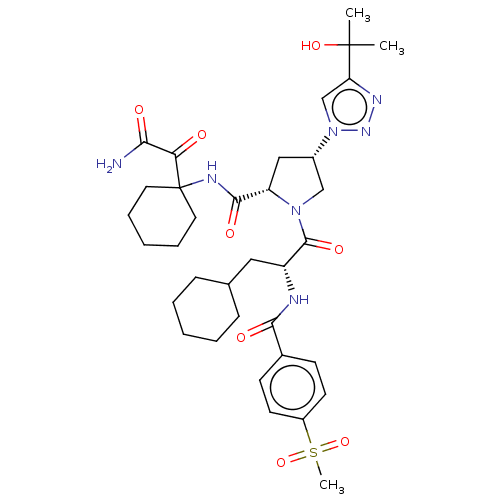 Chemical structure of BindingDB Monomer ID 541371