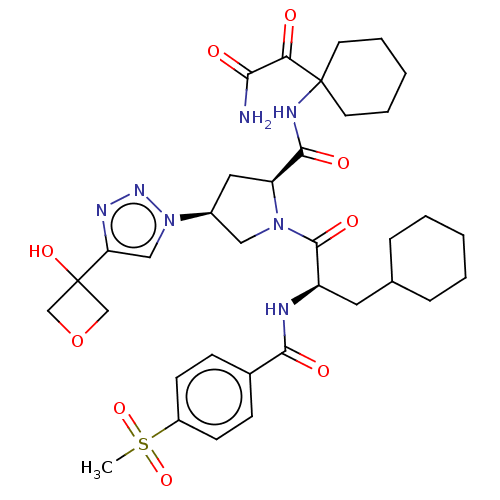 Chemical structure of BindingDB Monomer ID 541372