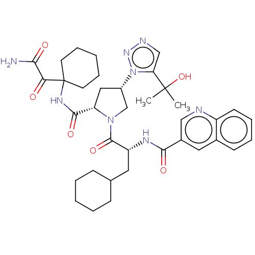 Chemical structure of BindingDB Monomer ID 541376