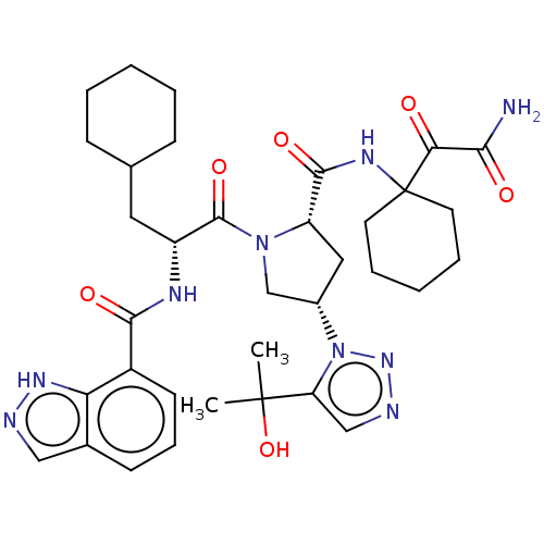 Chemical structure of BindingDB Monomer ID 541377