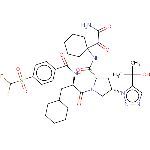 Chemical structure of BindingDB Monomer ID 541379