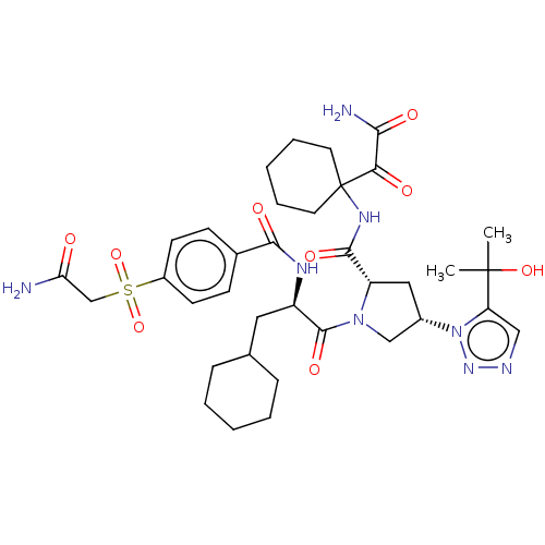 Chemical structure of BindingDB Monomer ID 541380