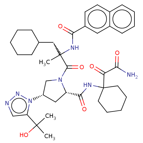 Chemical structure of BindingDB Monomer ID 541387