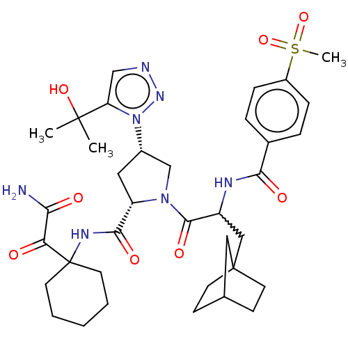 Chemical structure of BindingDB Monomer ID 541392