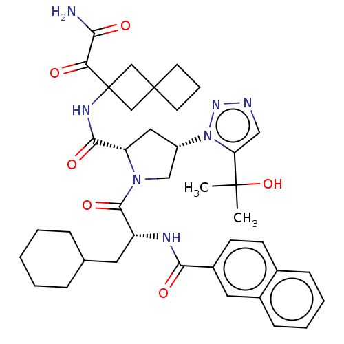 Chemical structure of BindingDB Monomer ID 541396