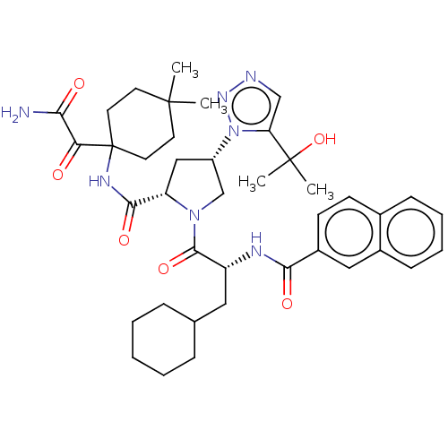 Chemical structure of BindingDB Monomer ID 541397