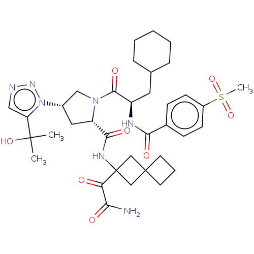 Chemical structure of BindingDB Monomer ID 541398