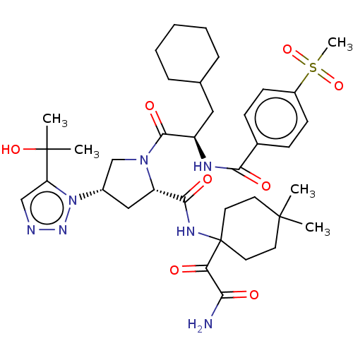 Chemical structure of BindingDB Monomer ID 541399