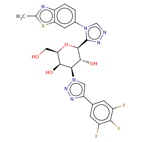 Chemical structure of BindingDB Monomer ID 541536