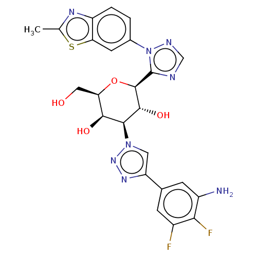 Chemical structure of BindingDB Monomer ID 541614