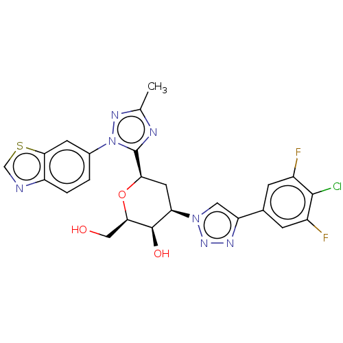 Chemical structure of BindingDB Monomer ID 541652