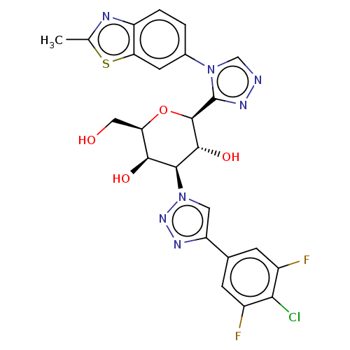 Chemical structure of BindingDB Monomer ID 541660