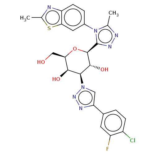 Chemical structure of BindingDB Monomer ID 541663