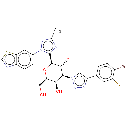 Chemical structure of BindingDB Monomer ID 541692