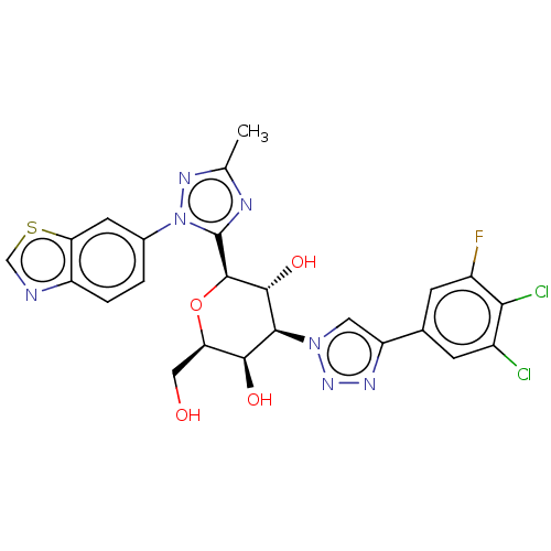 Chemical structure of BindingDB Monomer ID 541694