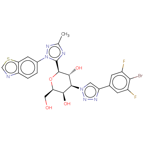 Chemical structure of BindingDB Monomer ID 541699