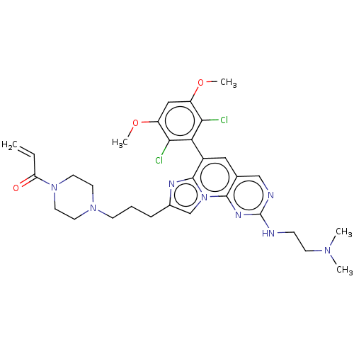 Chemical structure of BindingDB Monomer ID 541756