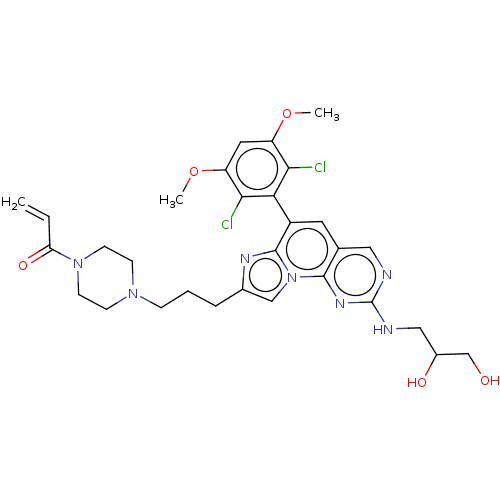 Chemical structure of BindingDB Monomer ID 541757