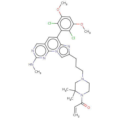 Chemical structure of BindingDB Monomer ID 541761