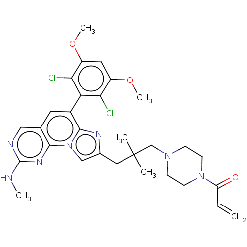 Chemical structure of BindingDB Monomer ID 541762