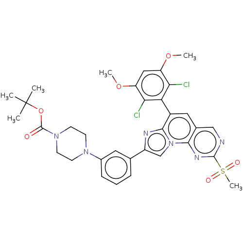 Chemical structure of BindingDB Monomer ID 541765