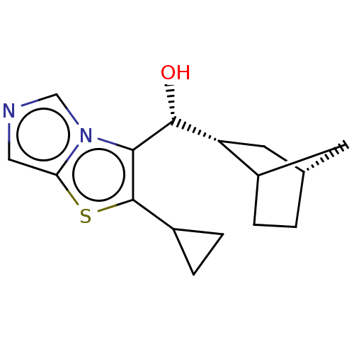 Chemical structure of BindingDB Monomer ID 541798