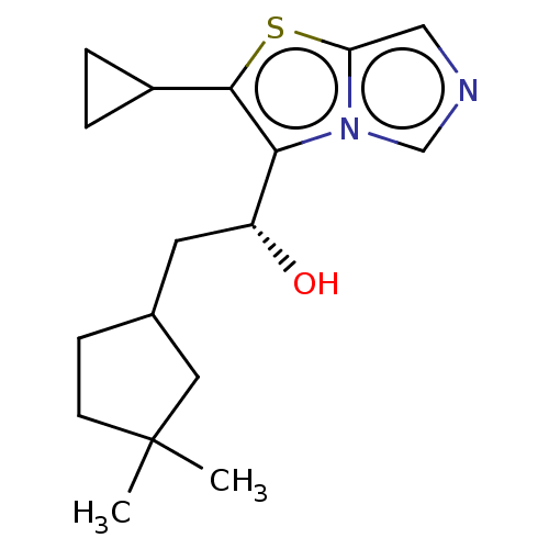 Chemical structure of BindingDB Monomer ID 541815
