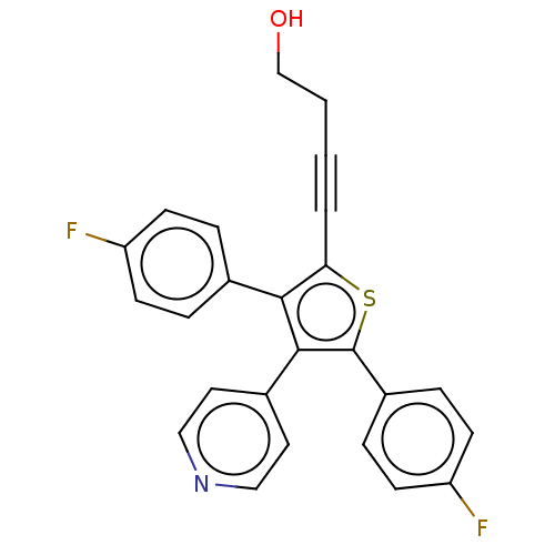 Chemical structure of BindingDB Monomer ID 542046